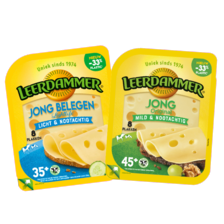 Leerdammer kaasplakken